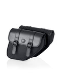 8L - Swift Small Leather Saddlebags for Harley Dyna Low Rider S FXDLS Main View