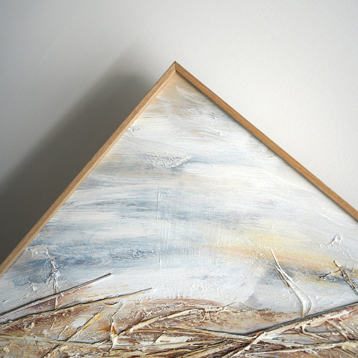 Aaron Hand-Painted Wall Decor, Art Prints with Framed, Wall Art 100x100cm