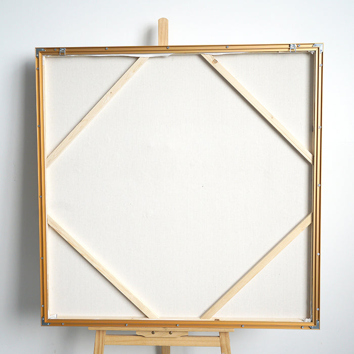 Aaron Hand-Painted Wall Decor, Art Prints with Framed, Wall Art 100x100cm