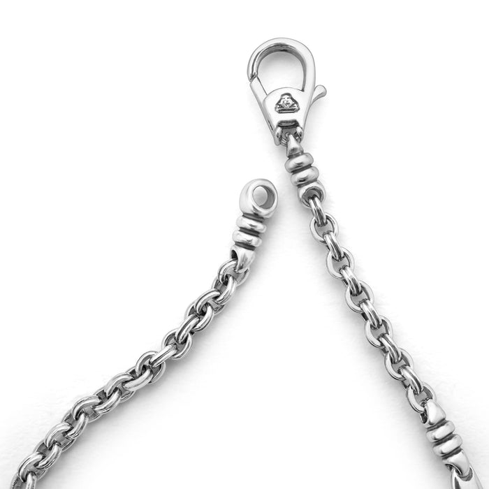Clasp view of Anthem Double Link Chain Bracelet in 3mm