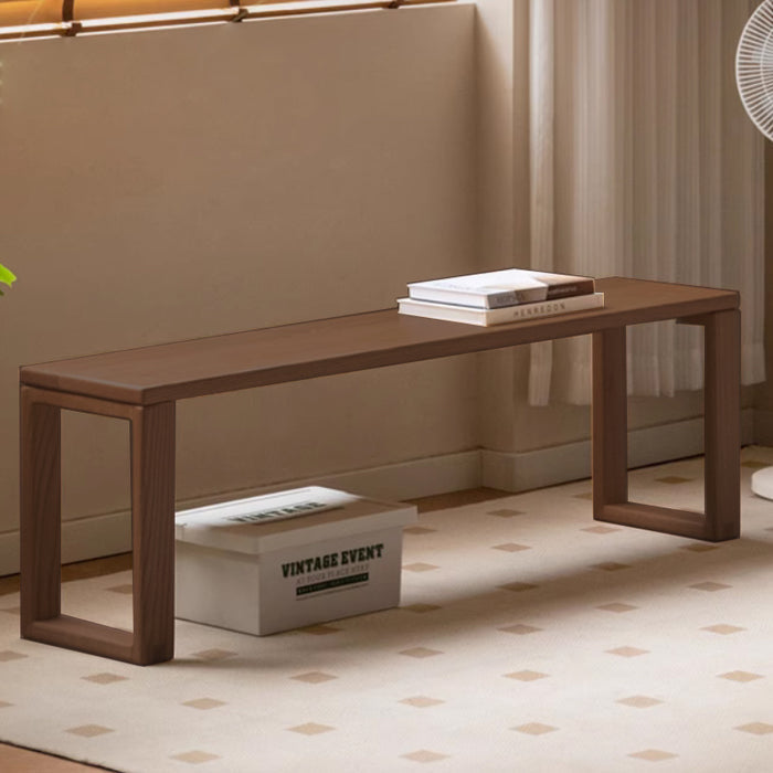 Bartholomew FAS-Graded Solid American Oak Wood Multi-Purpose Entryway/Living Room/Dining Bench