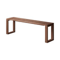 Bartholomew FAS-Graded Solid American Oak Wood Multi-Purpose Entryway/Living Room/Dining Bench
