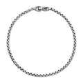Box Chain Bracelet in Sterling Silver, 2.7mm
