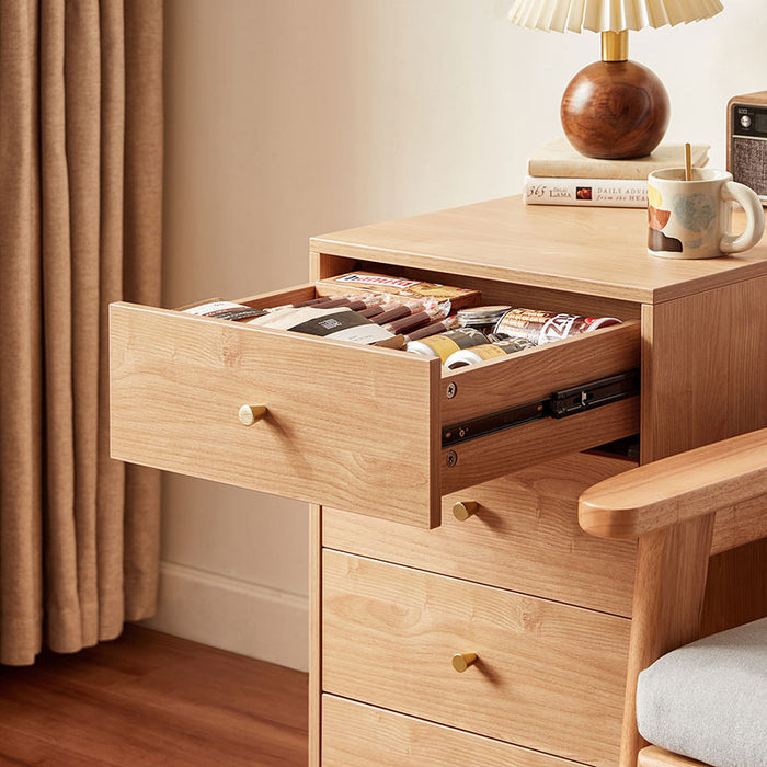 Brittany 40cm 4-Drawer Bedside Storage Cabinet for Home