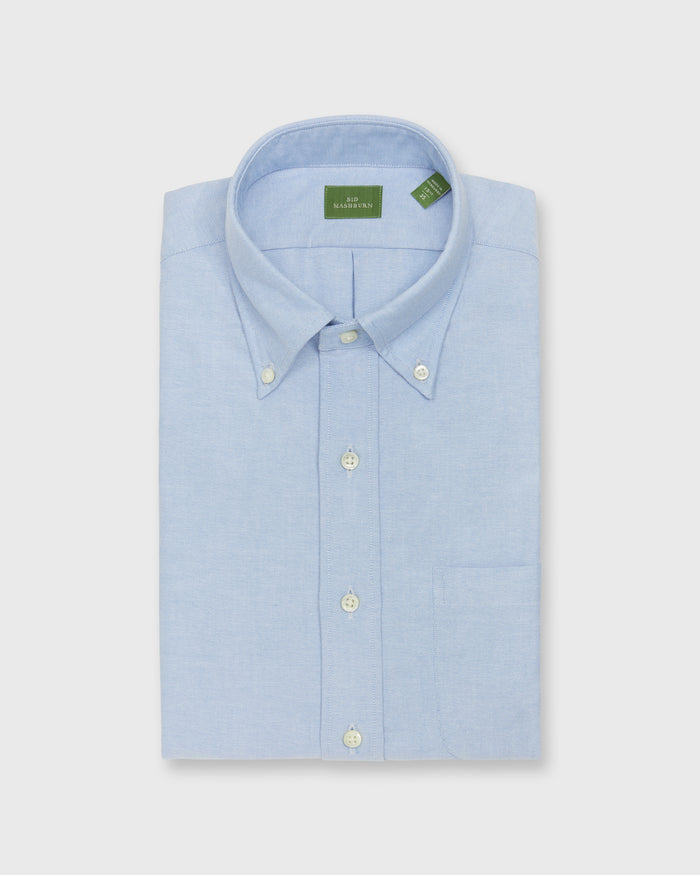 Button-Down Dress Shirt in Blue Oxford