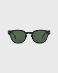#C Sunglasses in Bakelite Green