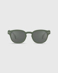#C Sunglasses in Kaki Green