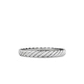 Cable Collectibles® Stack Ring in Sterling Silver, 3mm