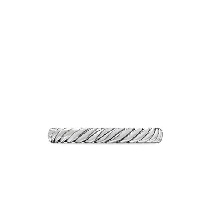 Cable Collectibles® Stack Ring in Sterling Silver, 3mm