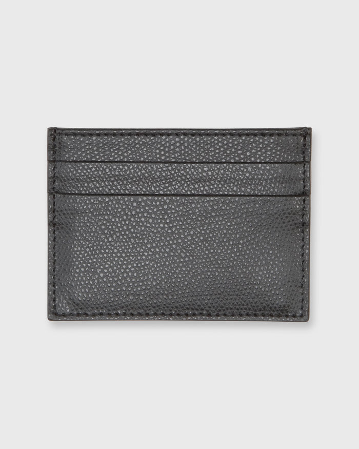 Card Holder in Black Leather