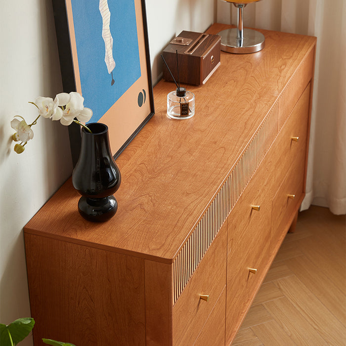 Caroline Multi-Drawer High-Leg Bedside Storage Cabinet for Home Multiple Size