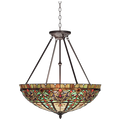 Corazon Bronze 25wide Robert Louis Tiffany Pendant Light