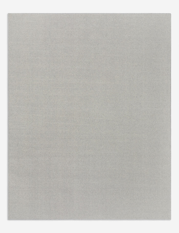 Custom Polina Flatweave Wool Rug, Cloud