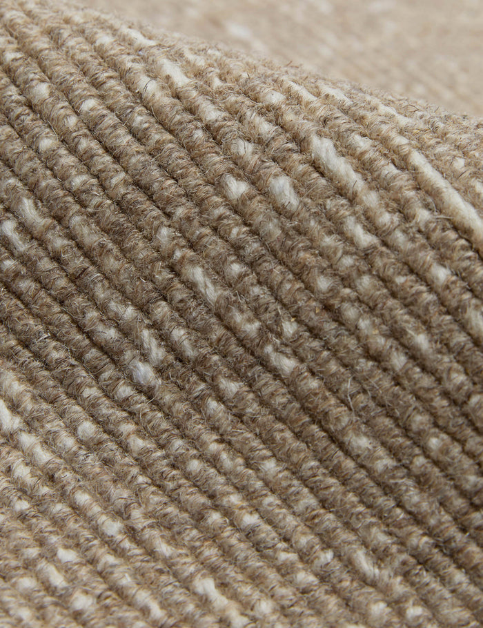 Custom Polina Flatweave Wool Rug, Weathered Oak