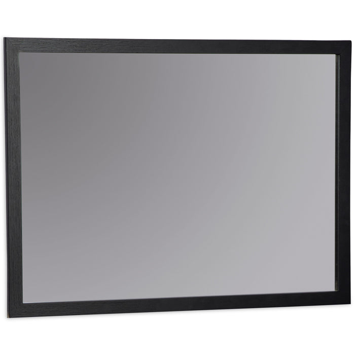 Danziar Black Bedroom Mirror