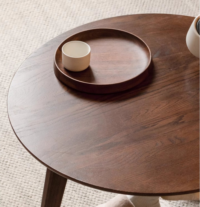 Daubs FAS Graded Solid American Oak Coffee Table and Side Table