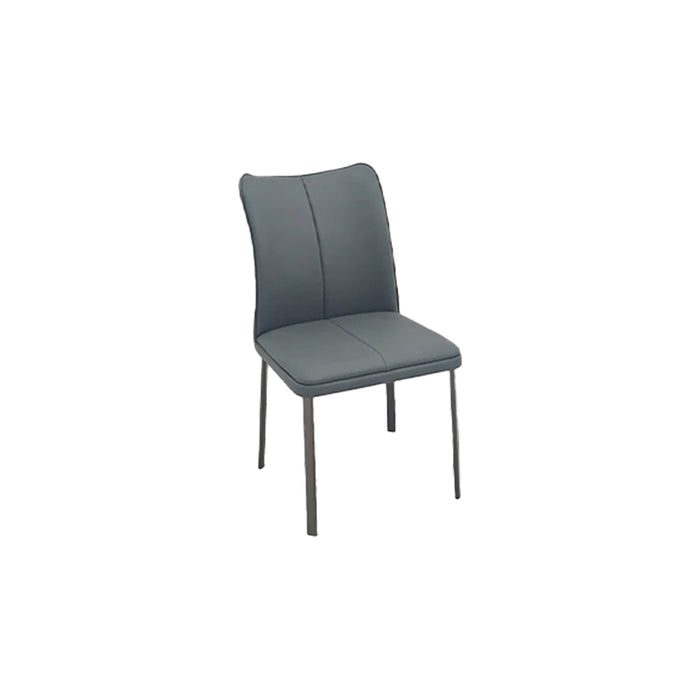 Dining Chairs PU Leather Padded Seat /Carbon Steel Frame/High-resilience Foam
