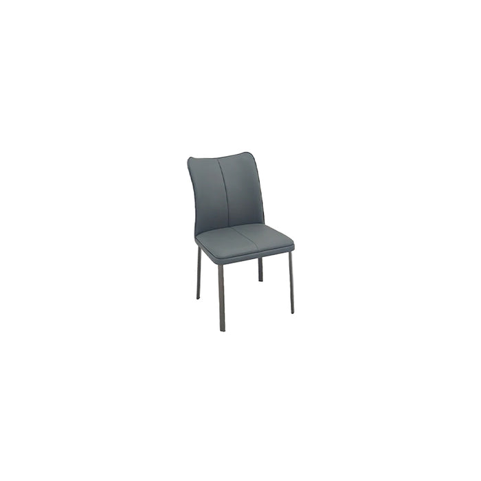 Dining Chairs PU Leather Padded Seat /Carbon Steel Frame/High-resilience Foam