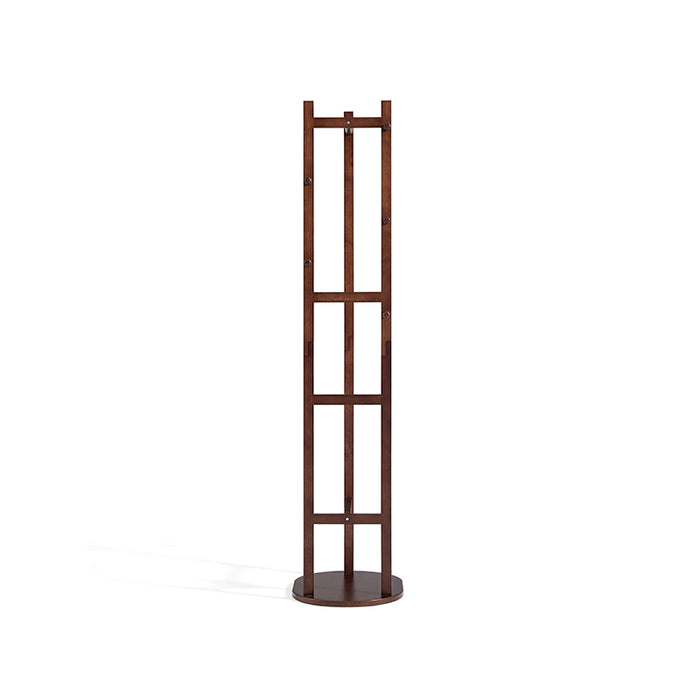 Donovan Rubberwood Clothing Racks Hanger/Stylish Entryway Coat Rack with Shelf Multiple Size