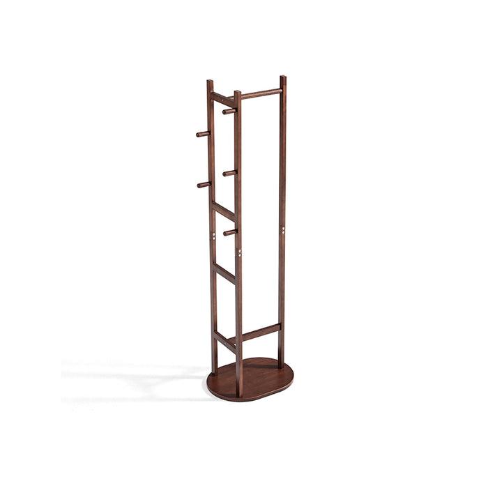 Donovan Rubberwood Clothing Racks Hanger/Stylish Entryway Coat Rack with Shelf Multiple Size