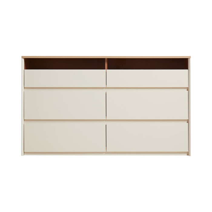 Eleanor Multi-Drawer Bedside Storage Cabinet for Home Multiple Size
