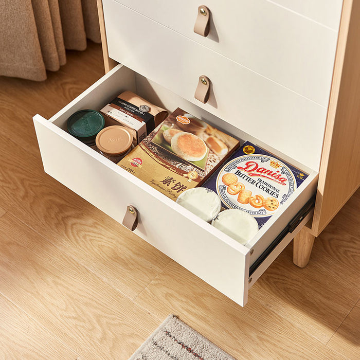Elmer 106cm/124cm Multi-Drawer Design Bedside Storage Cabinet For Home