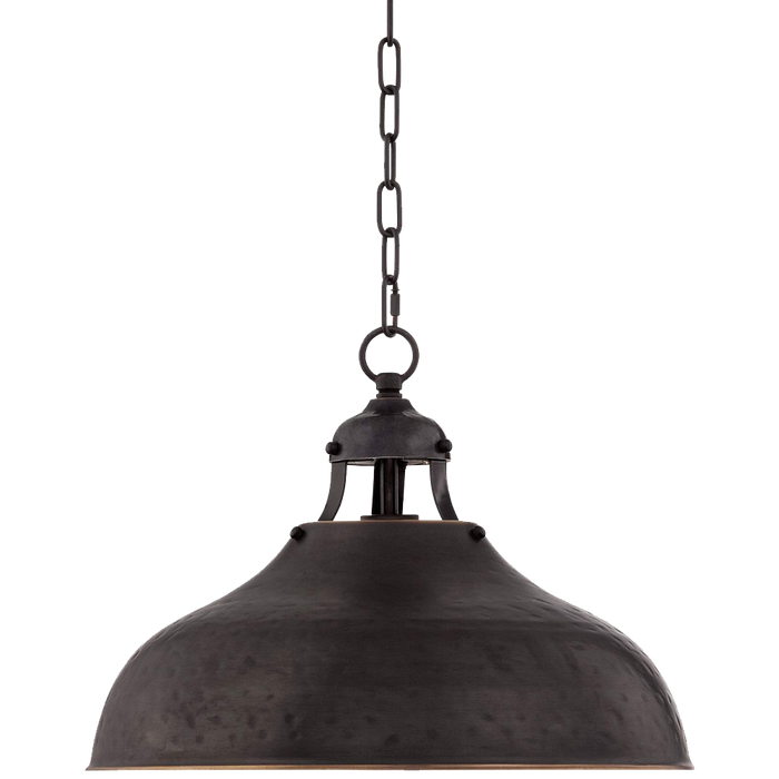 Essex 16wide Dyed Copper Metal Pendant Light
