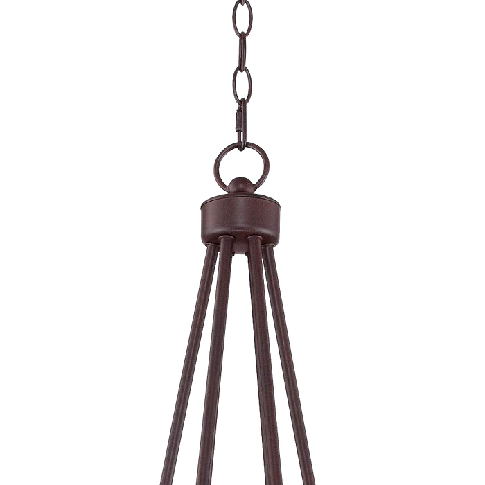 Fairport 6 Light 28wide Bronze Chandelier