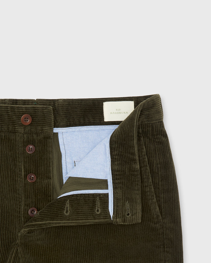 Field Pant in Dark Olive Corduroy