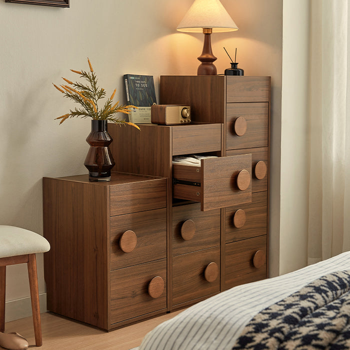 Fiona Multi-Drawer Bedside Storage Cabinet for Home Multiple Size