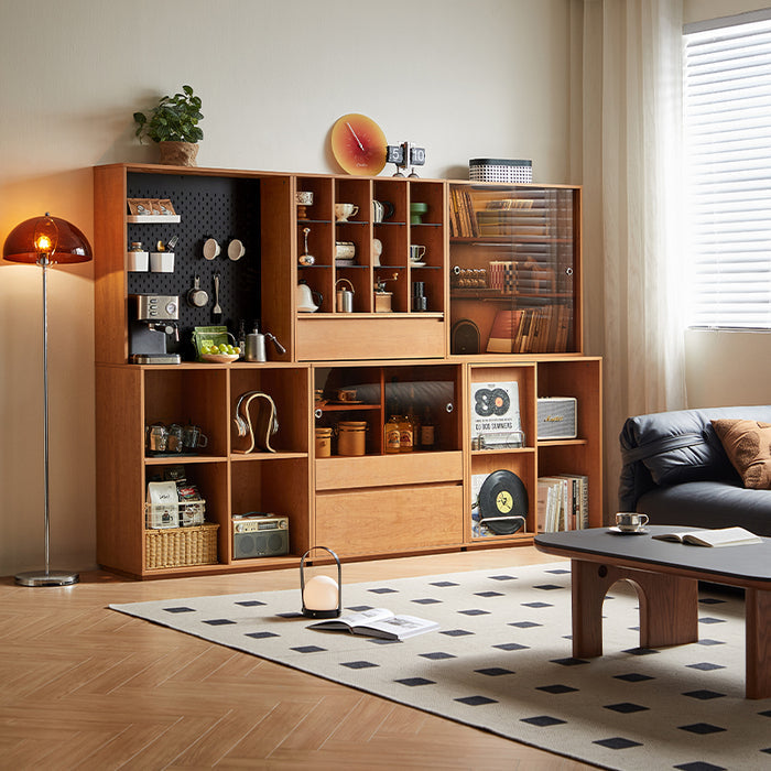 Flint Floor-standing Modular Storage Cabinet Chest Set for Home