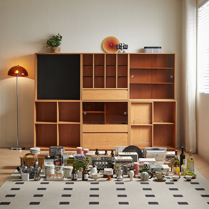 Flint Floor-standing Modular Storage Cabinet Chest Set for Home