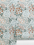 #color::dark | Dark-toned Floral Field Wallpaper by Rylee + Cru