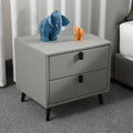 Flurie Upholstered Bedside Table/ Nightstand with Drawers