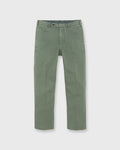 Garment-Dyed Sport Trouser in Ivy High Ridge Twill