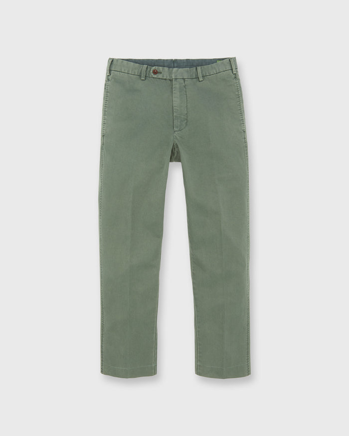 Garment-Dyed Sport Trouser in Ivy High Ridge Twill