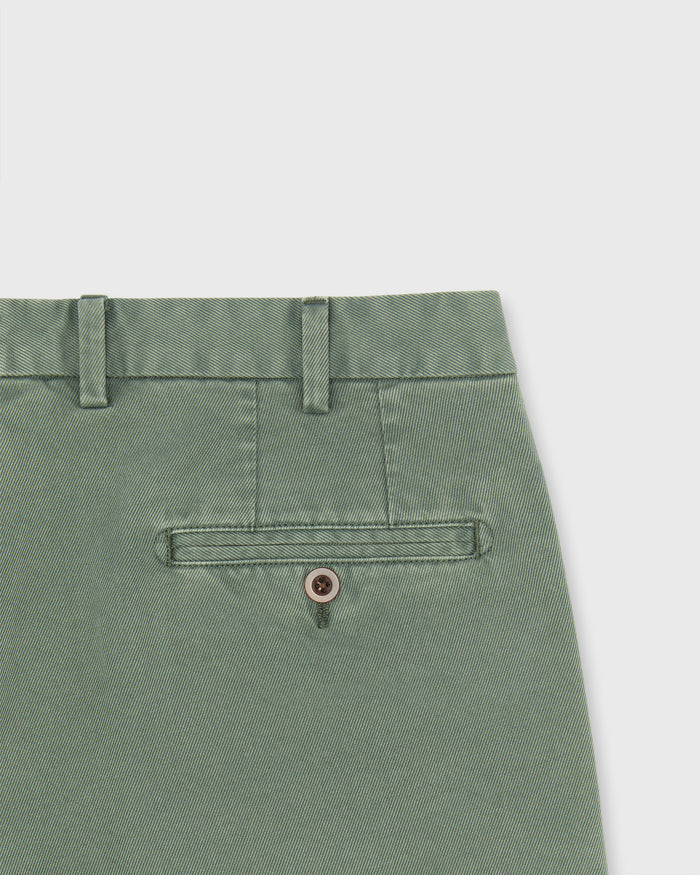 Garment-Dyed Sport Trouser in Ivy High Ridge Twill