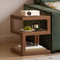 Gerald FAS-Graded Solid Oak Wood Coffee Table / Side Table Walnut Color