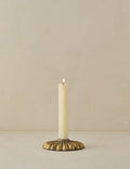 #style::short-taper | Giovanna brass taper candle holder