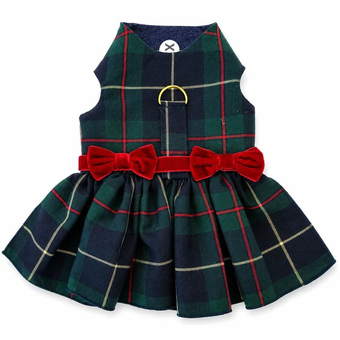 Green Plaid Dress