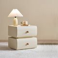 Guinevere Children Side Table/Bedside Table with Drawer For Bedroom White