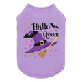Hallo Queen Dog Halloween Shirt