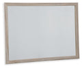 Hasbrick Tan Bedroom Mirror