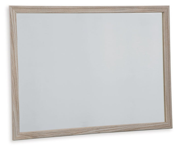 Hasbrick Tan Bedroom Mirror
