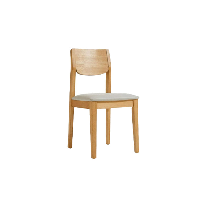 Hayde Dining Chair with Solid Wood Legs and Upholstered Seat