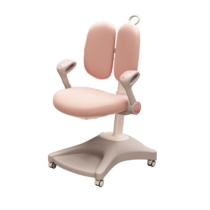 Hubble Kids Adjustable Study Chair/ Computer Chair/Office Chair with Armrests/Pink