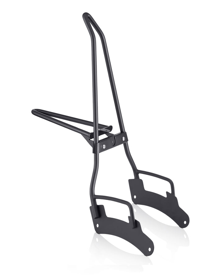 Iron Born Blade 25" Indian Sport Chief (2023+) Sissy Bar with Foldable Luggage Rack Matte Black Main View