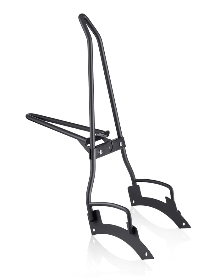 Iron Born Blade 25" Sissy Bar with Foldable Luggage Rack for Indian Scout Matte Black Main View