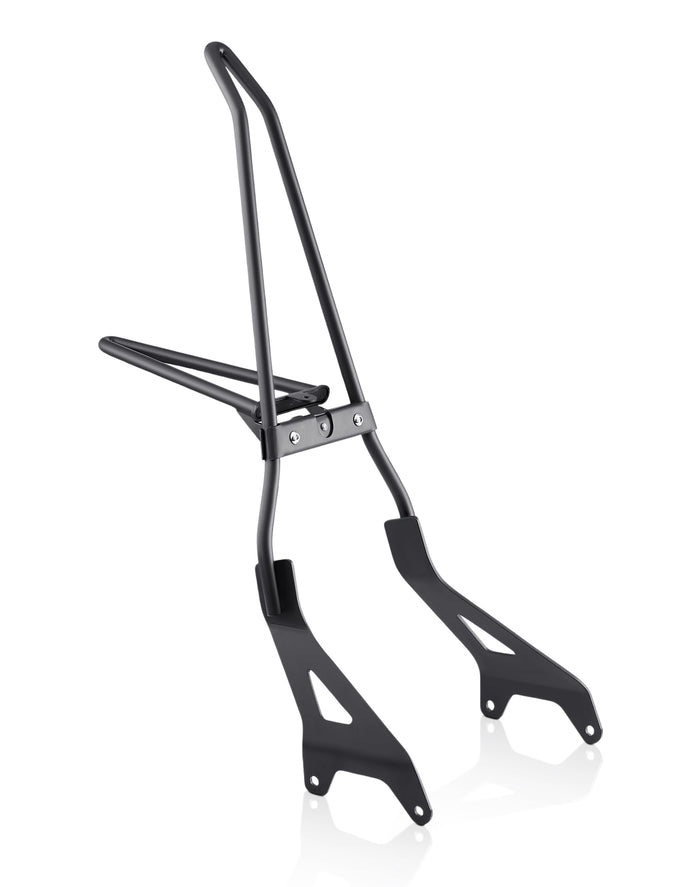 Iron Born Blade 25" Yamaha Bolt Sissy Bar with Foldable Luggage Rack Matte Black Main View