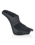 Iron Born Diamond Stitch 2-Up Seat for 2018+ Harley Softail Street Bob FXBB Main View
